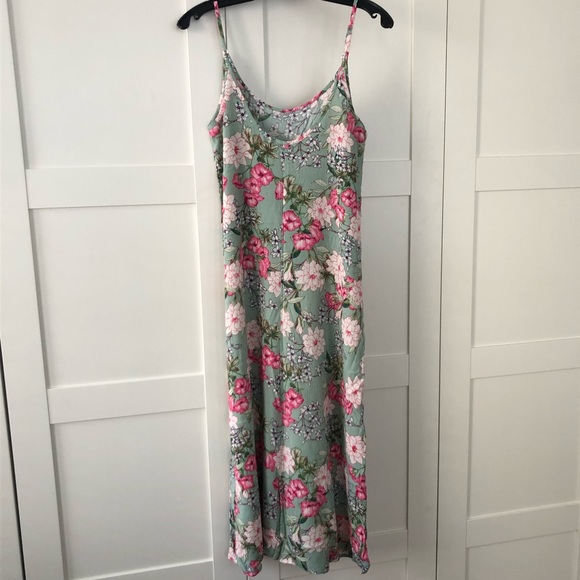 NWT Forever 21 Sage Maxi Dress - Picture 6 of 6